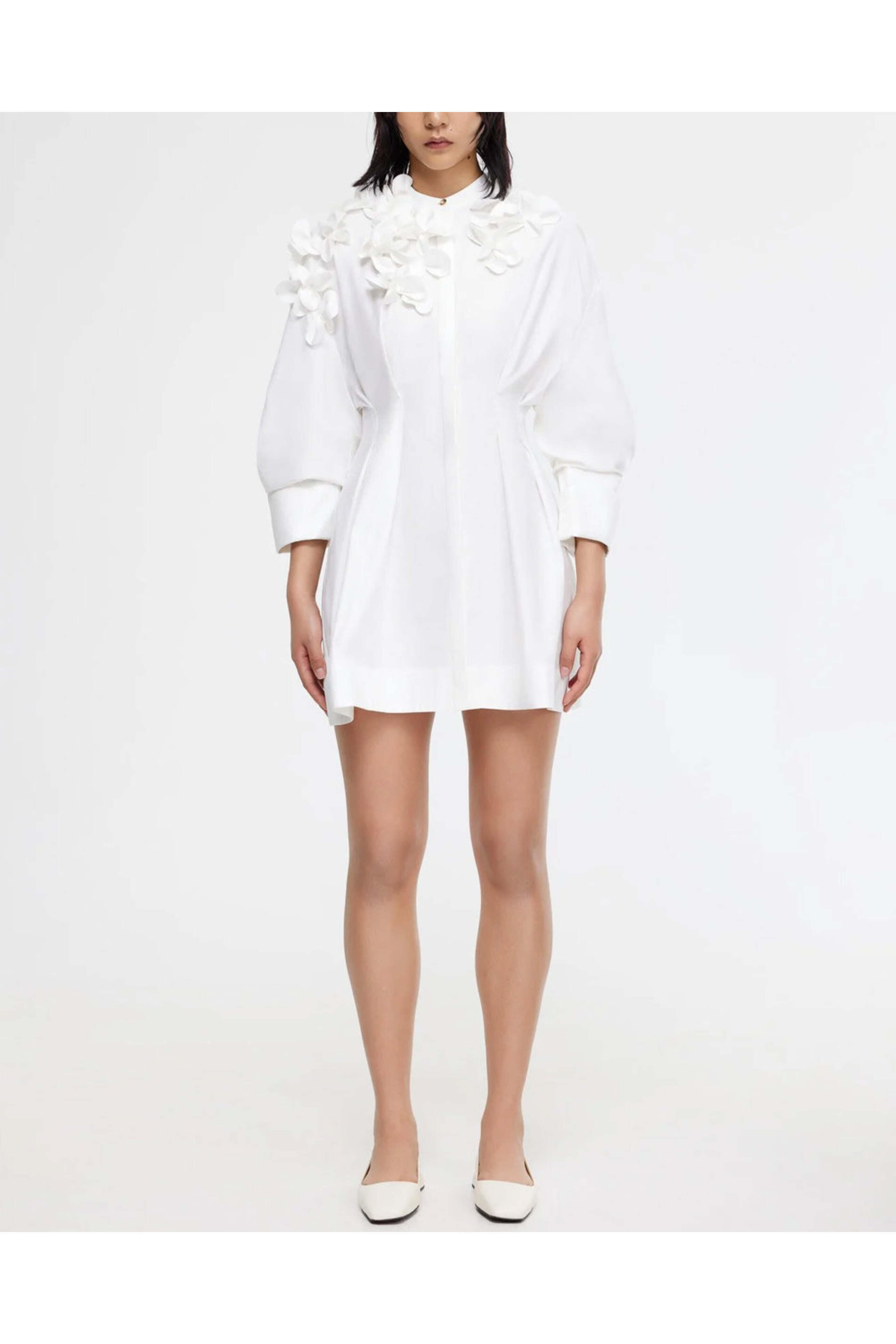 Acler - Ivory Rannoch Mini Dress