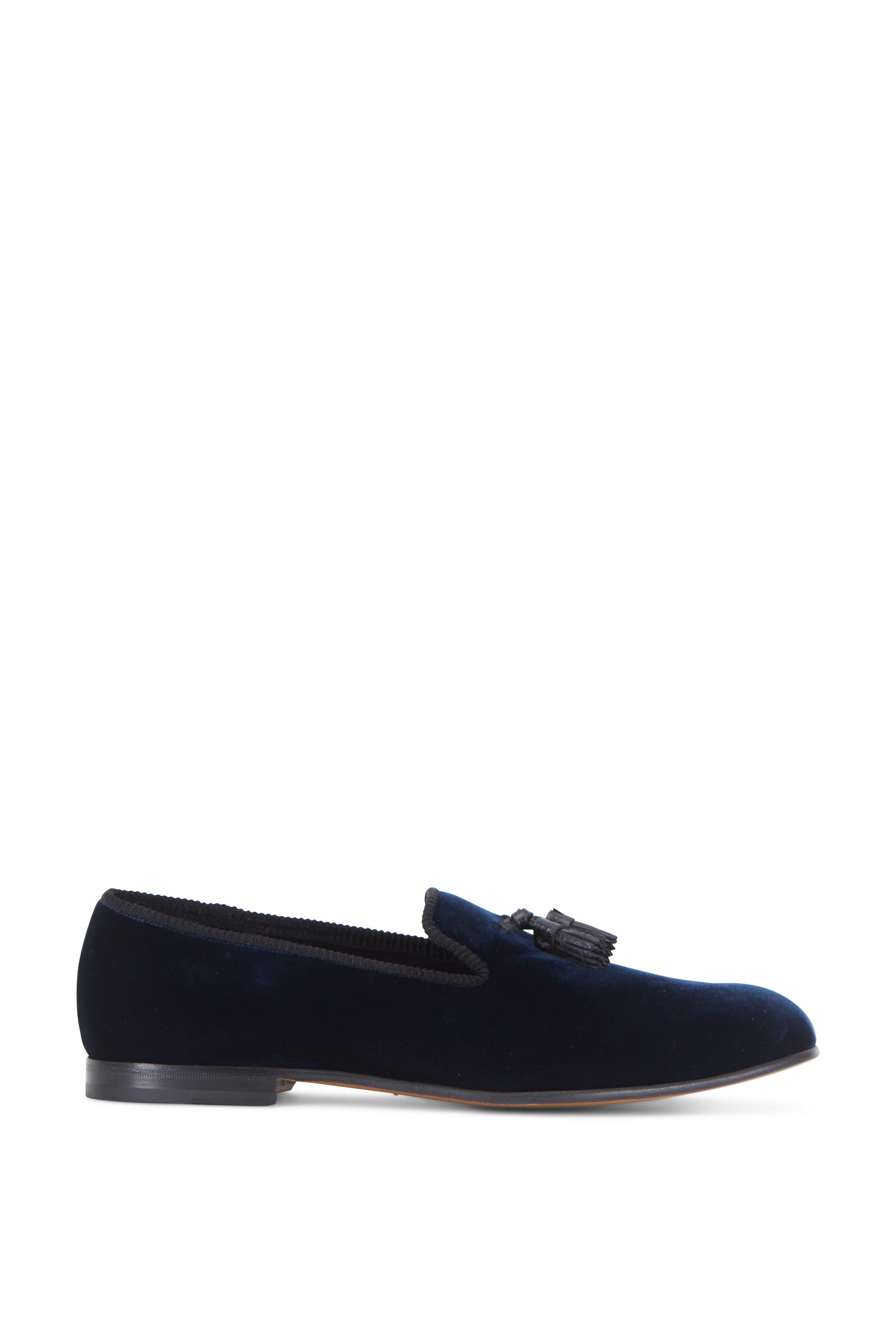 Tom Ford - Ocean Velvet Tassel Loafer
