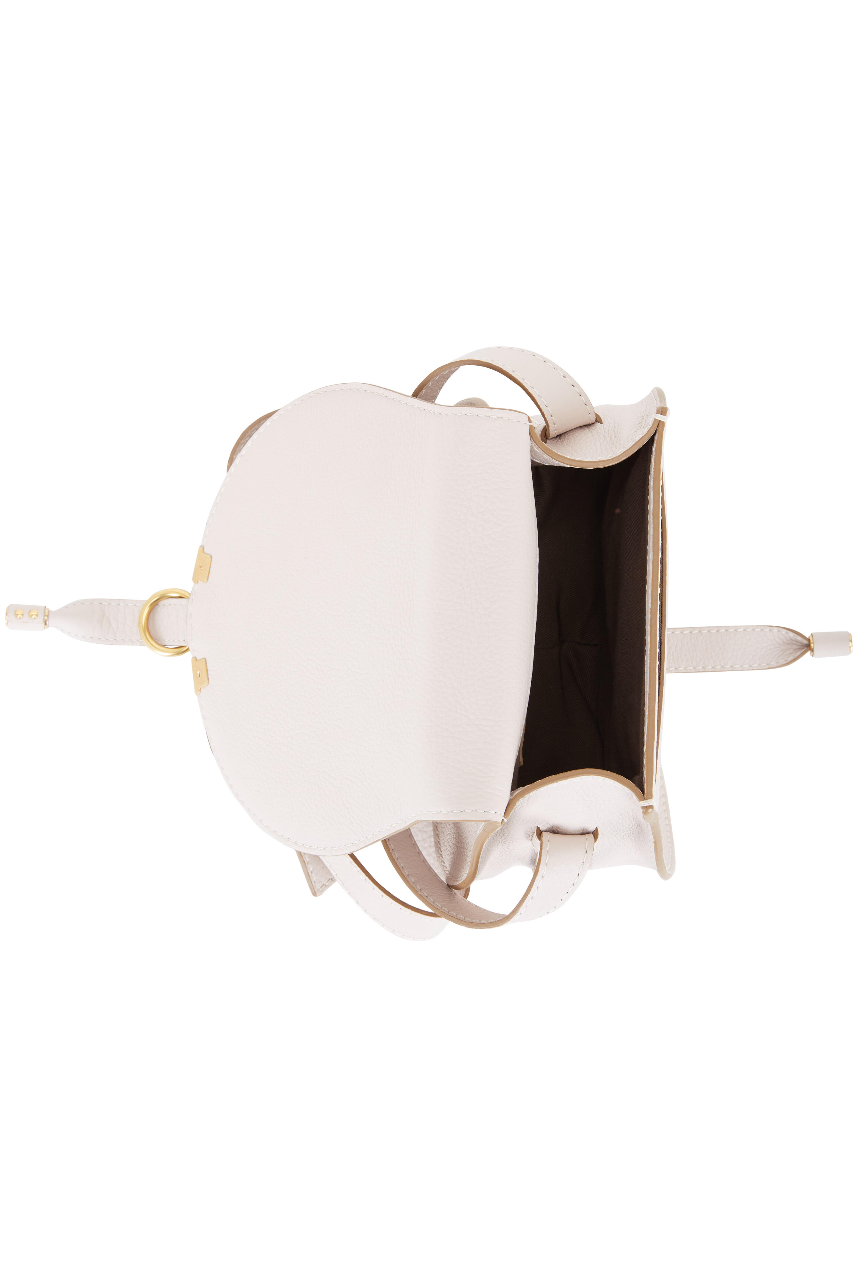Chloé - Marcie White Leather Mini Crossbody