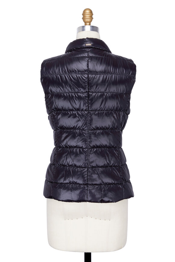 Herno - Black Classic Nylon Puffer Vest