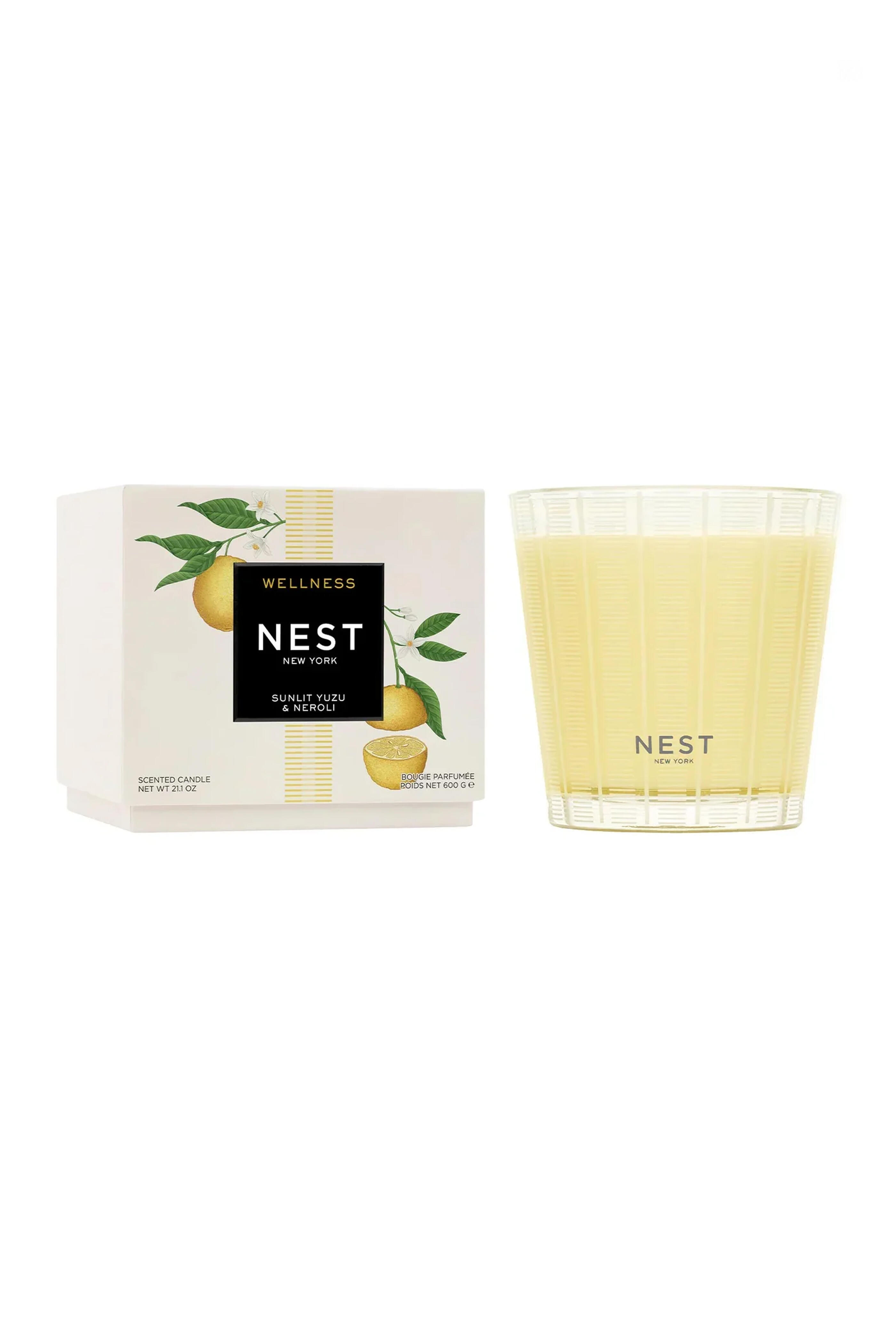 Nest Fragrances - Sunlit Yuzu & Neroli 3-Wick Candle - view 1