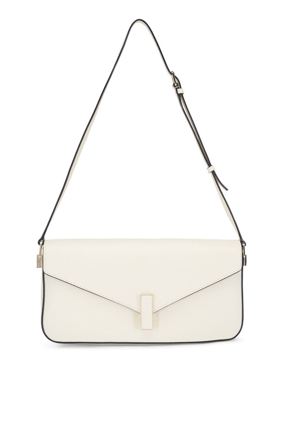 直営店☆MARNI☆SALE! PRISMA トライアングル バッグ/SILVER Marni Silver Leather Prisma Triangle Bag Marni