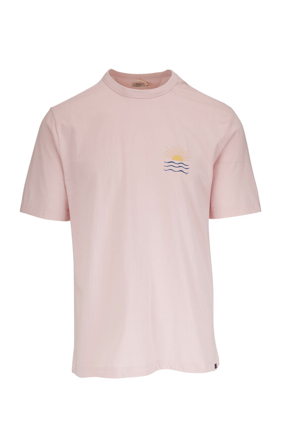 Faherty Brand - Faded Pink Cutback Graphic T-Shirt
