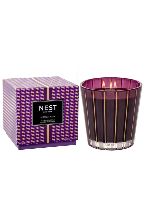 Nest Fragrances Autumn Plum 3-Wick-Candle - view 1