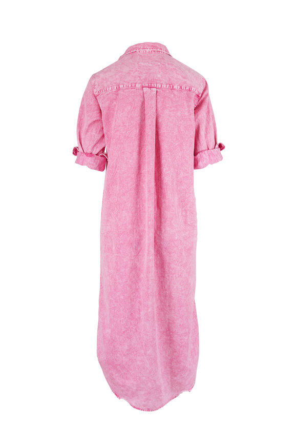 Frank & Eileen - Rory Pink Mineral Wash Long Dress