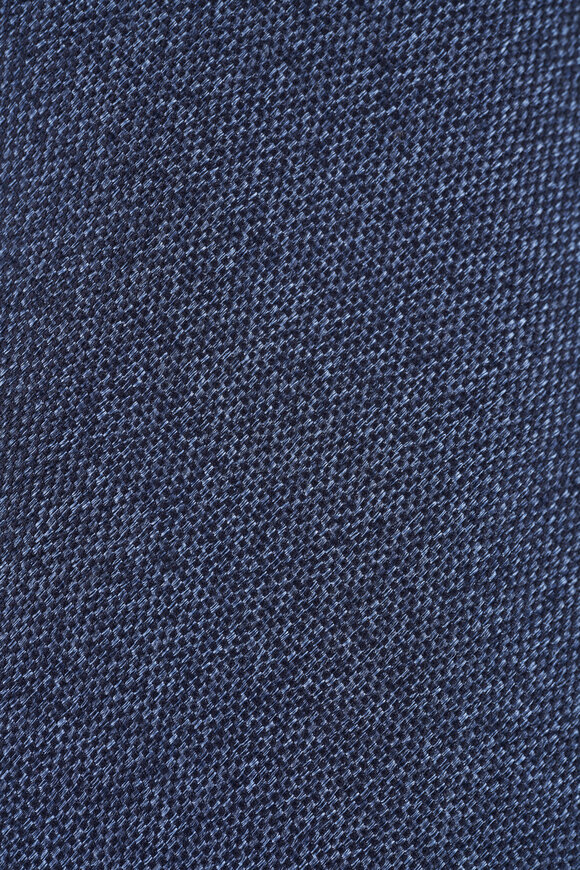 Canali Slate Blue Silk Necktie - view 2
