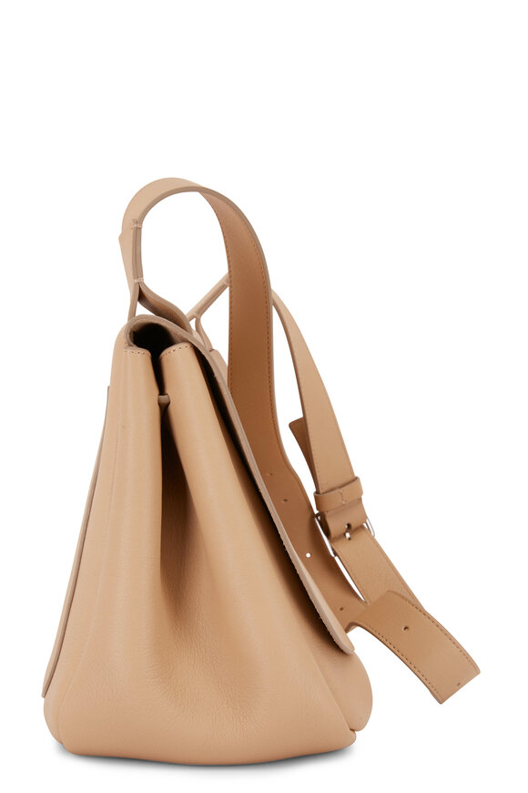 The Row - Mailbag Light Cuir Grained Leather Small Bag