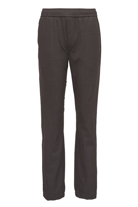 WAHTS Harper Dark Brown Melange Tech Stretch Pant