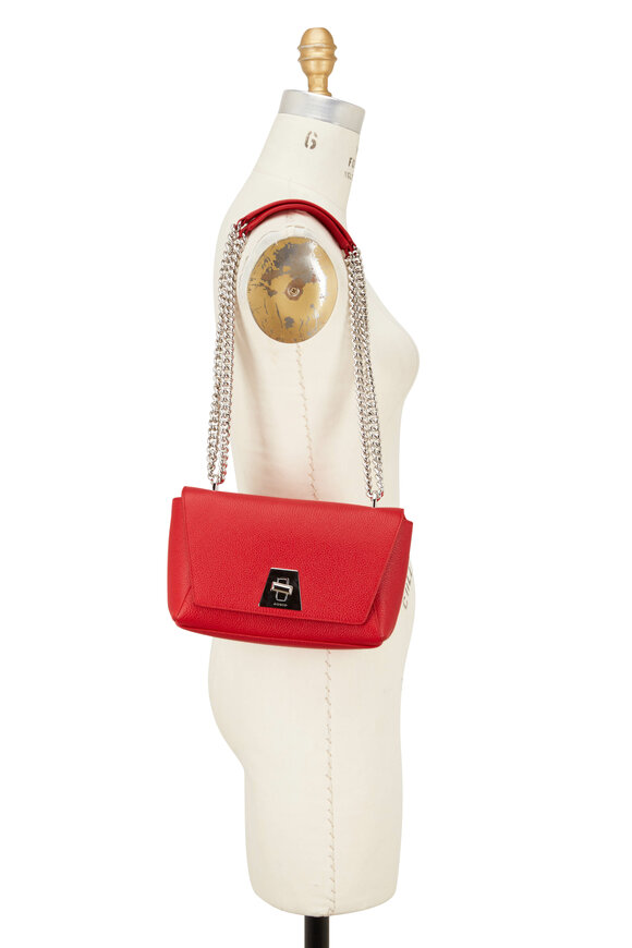 Akris - Anouk Love Red Leather Small Daybag