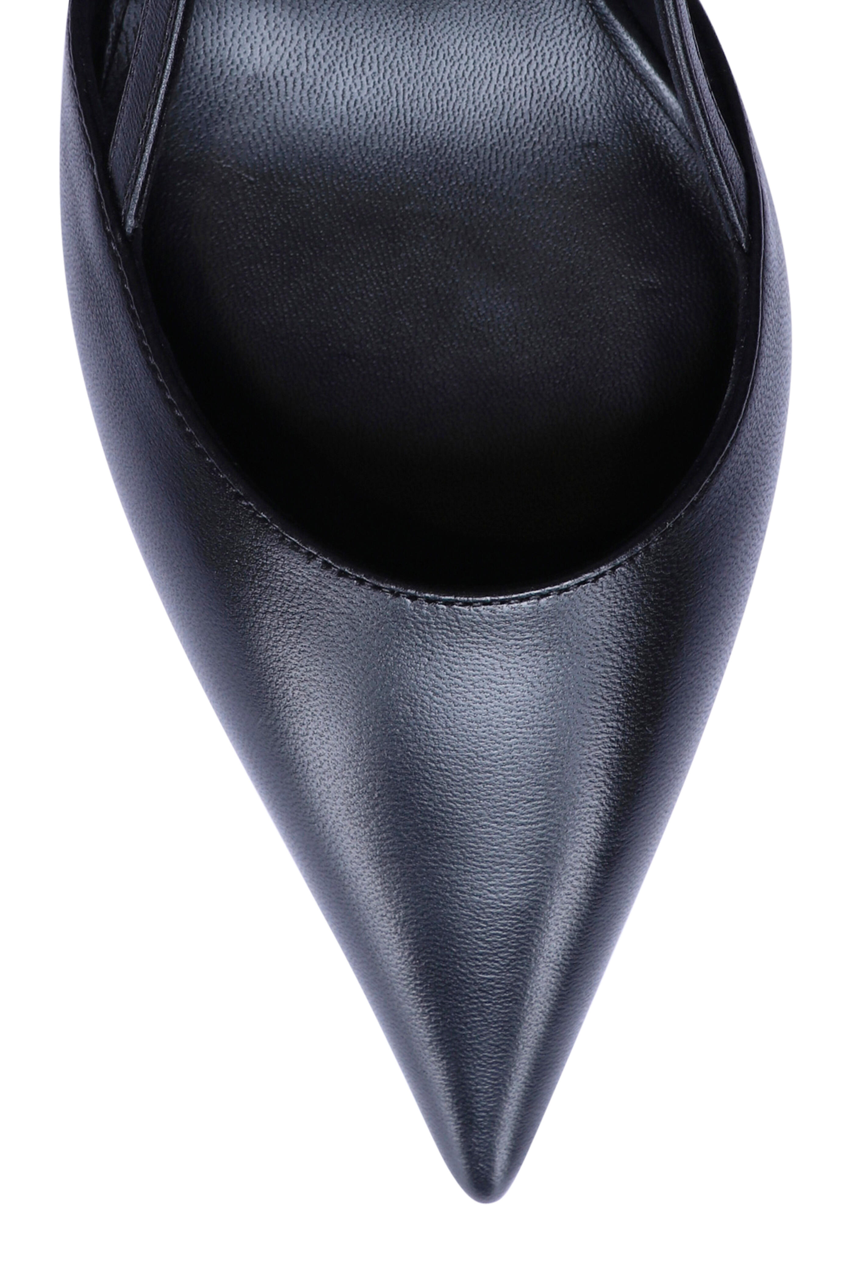 Christian Louboutin - Miss Z Black Leather Slingback Pump, 60mm