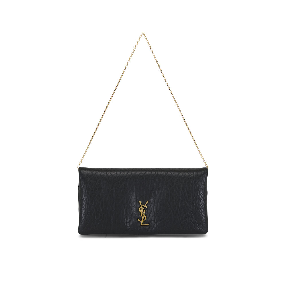 ショルダーバッグ・ポシェット SAINT LAURENT CARAMEL CALYPSO LEATHER BAG SAINT LAURENT Calypso padded leather shoulder bag | NET-A-PORTER
