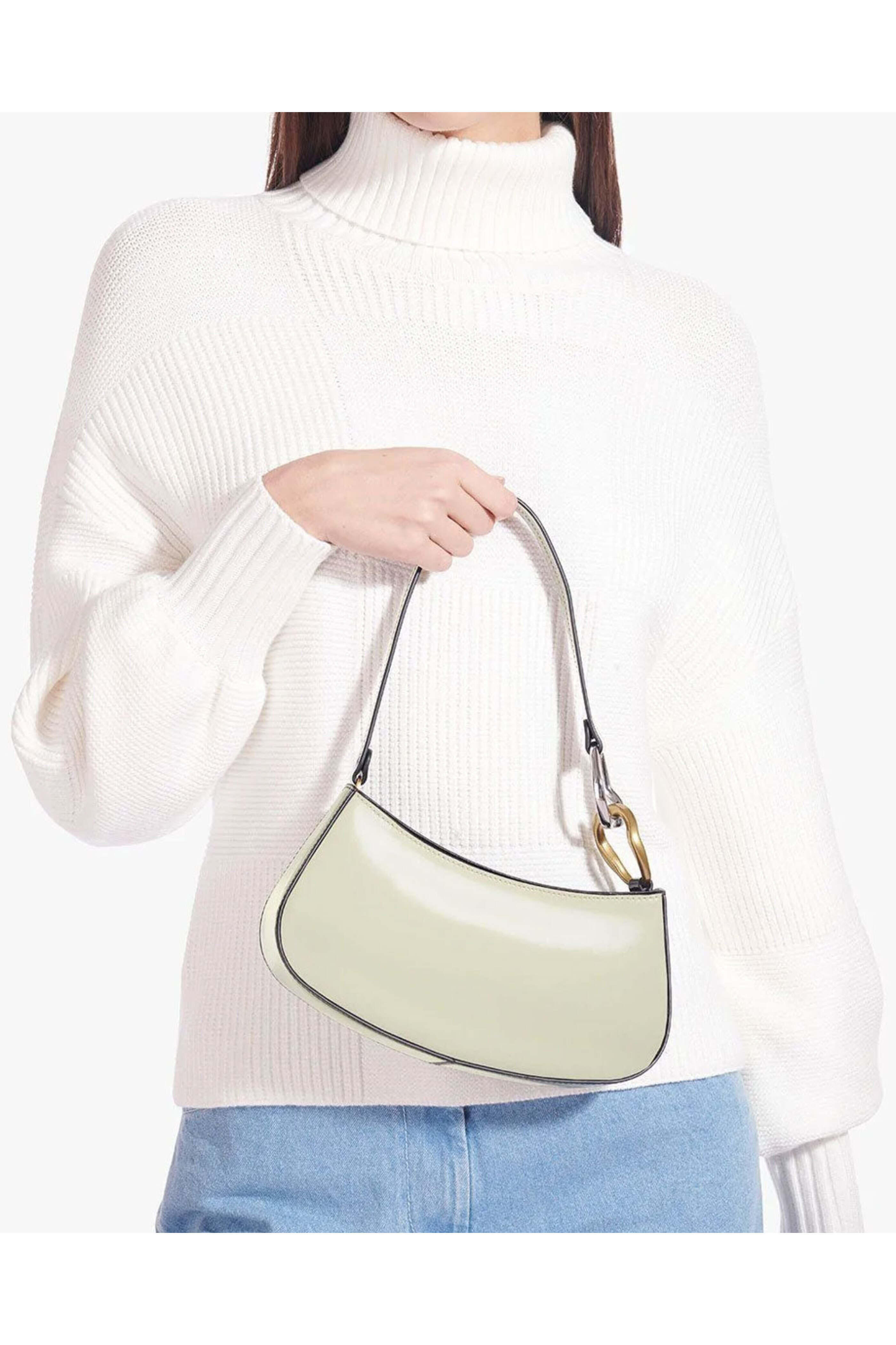 Staud - Ollie Shoulder Bag in Cream