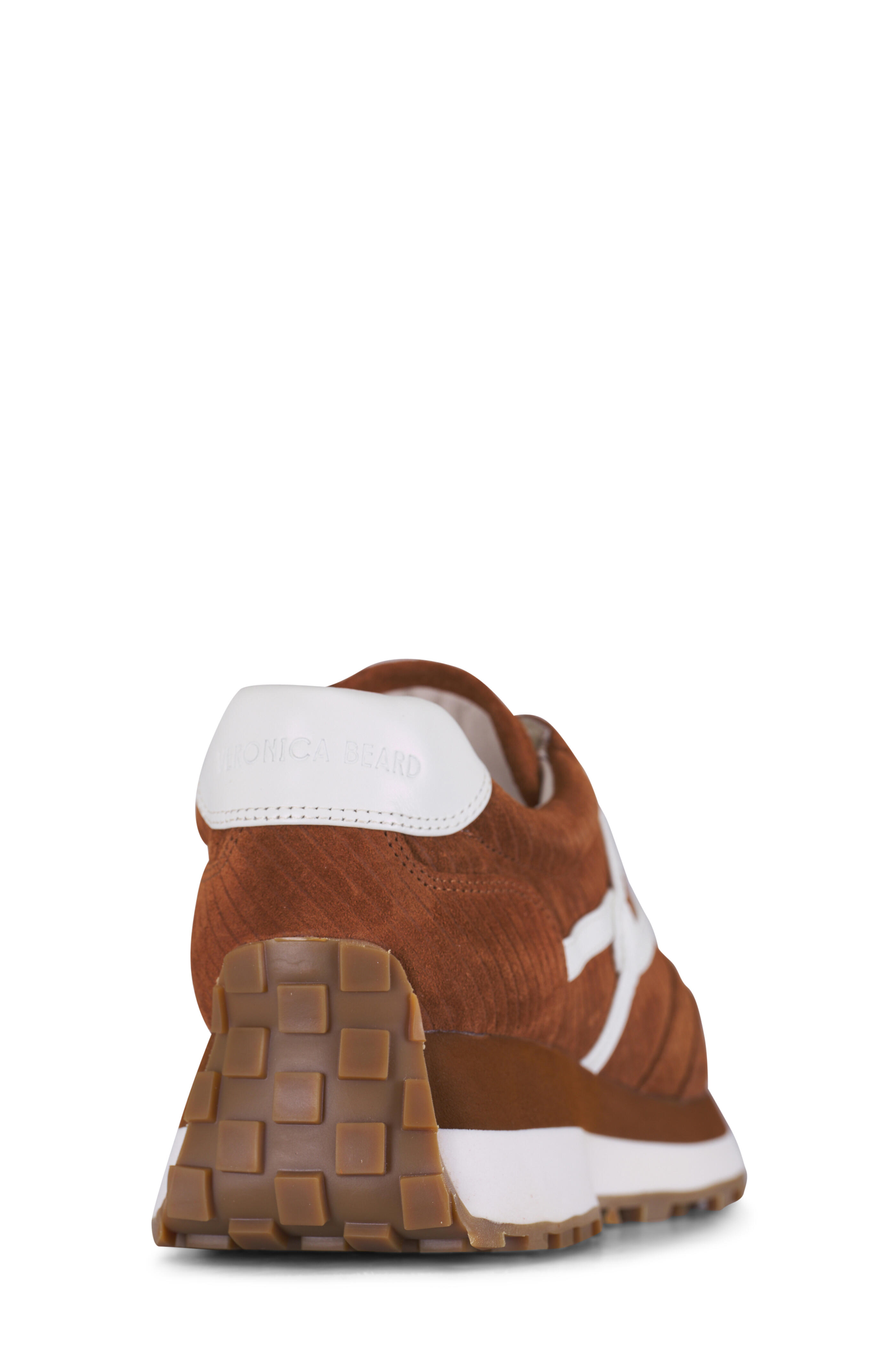 Veronica Beard - Valentina Hazelnut Corduroy Suede Sneaker