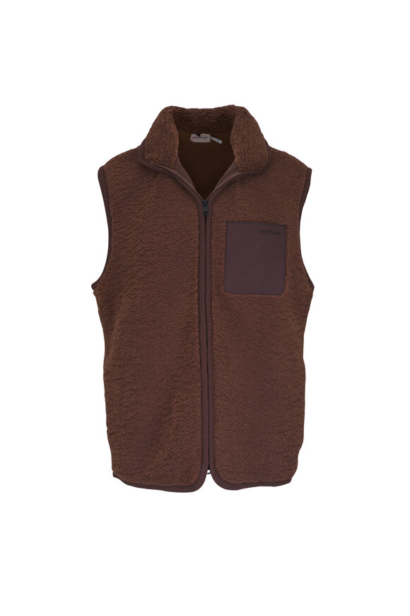 トップス 25SS SEASE PADDED EXPLORER VEST Wool and nylon reversible vest - white | SEASE