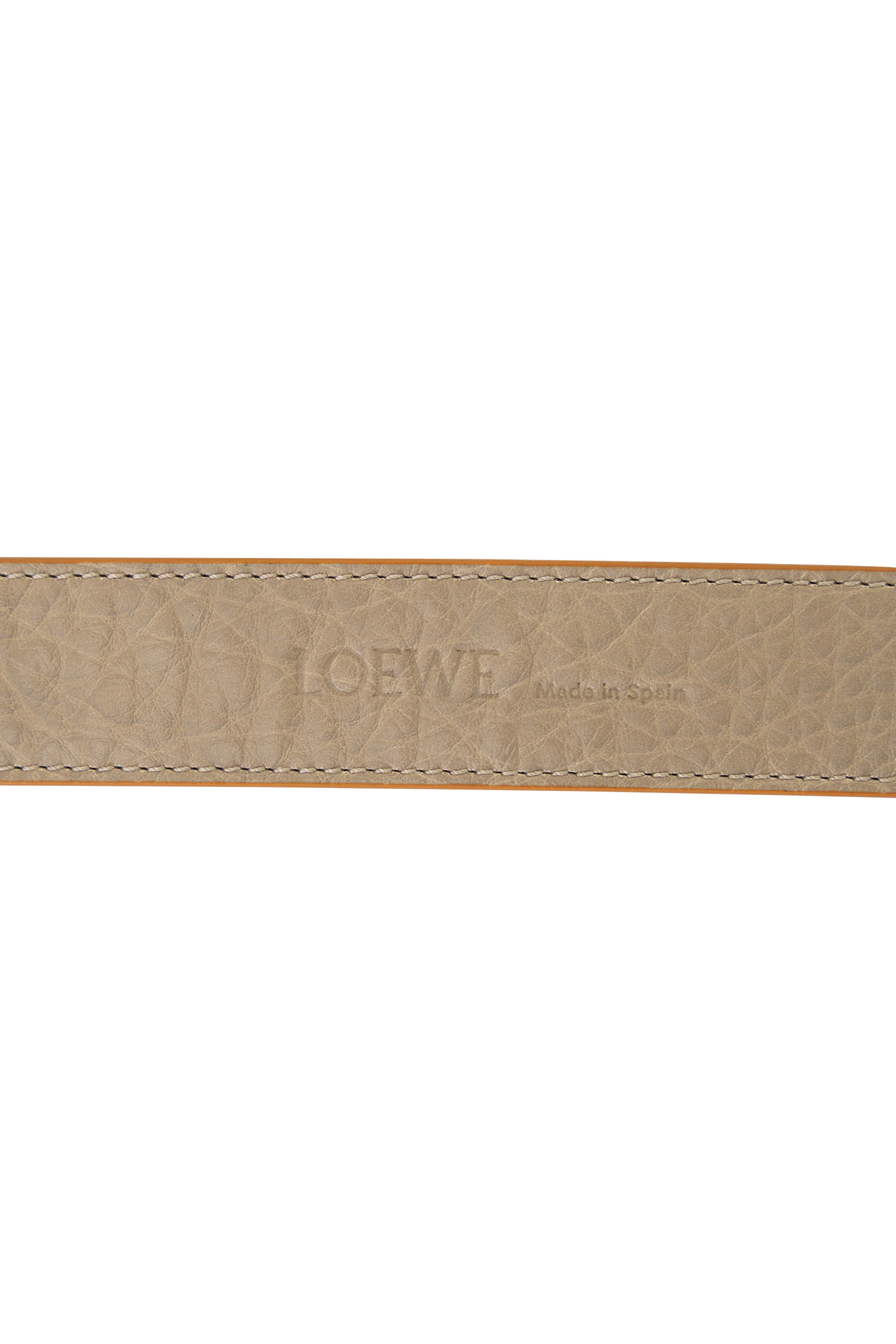 【LOEWE】 LOEWE LOGO ROUNDED SOFT BELT (関税込み) LOEWE ロエベ ベルト/ROUNDED SOFT 1.5 CM BELT レディース