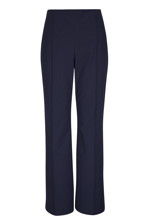 Lafayette 148 New York Vesey Ink Techno Stretch Flare Ankle Pant