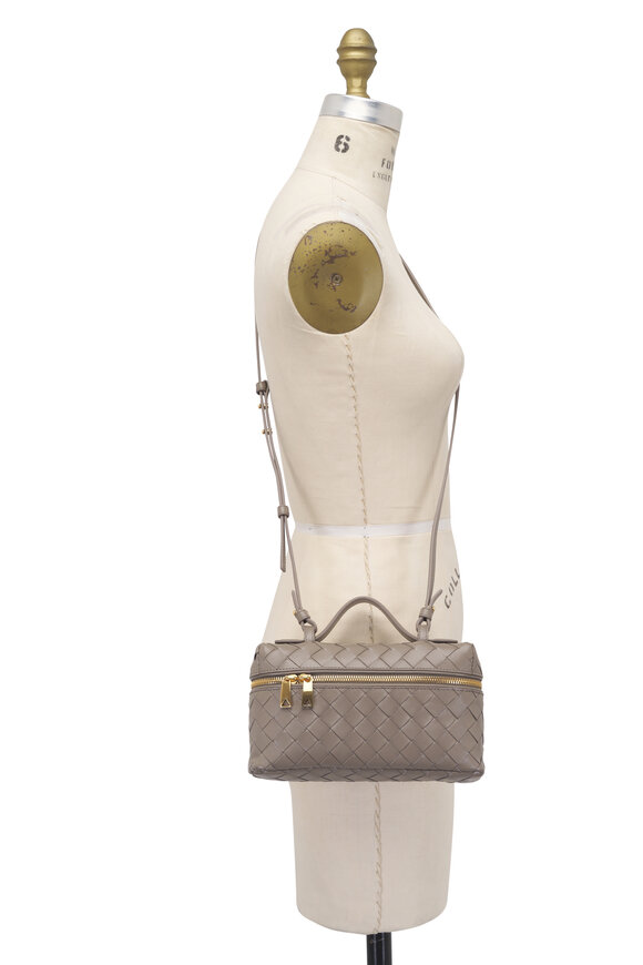 Bottega Veneta Bang Bang Intrecciato Leather Vanity Case - view 7