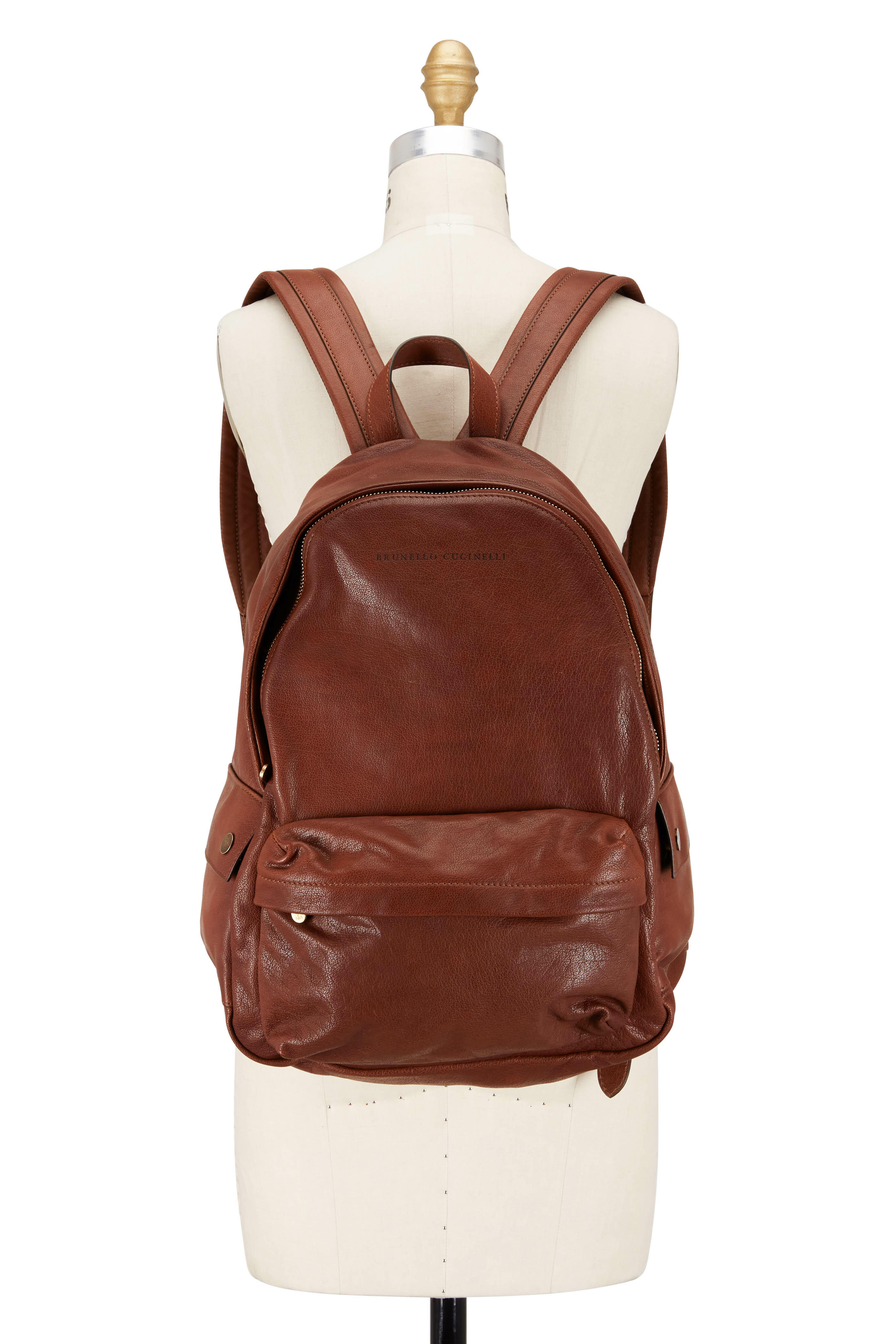 Brunello Cucinelli Interwoven Straw Backpack in Brown Raffia ref.953909 -  Joli Closet