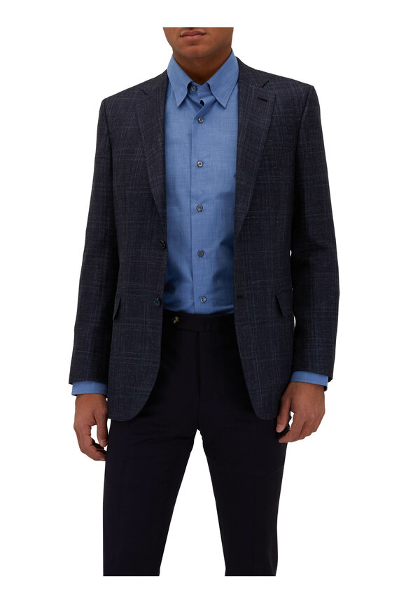 Brioni - Midnight Blue Wool Blend Sportcoat 