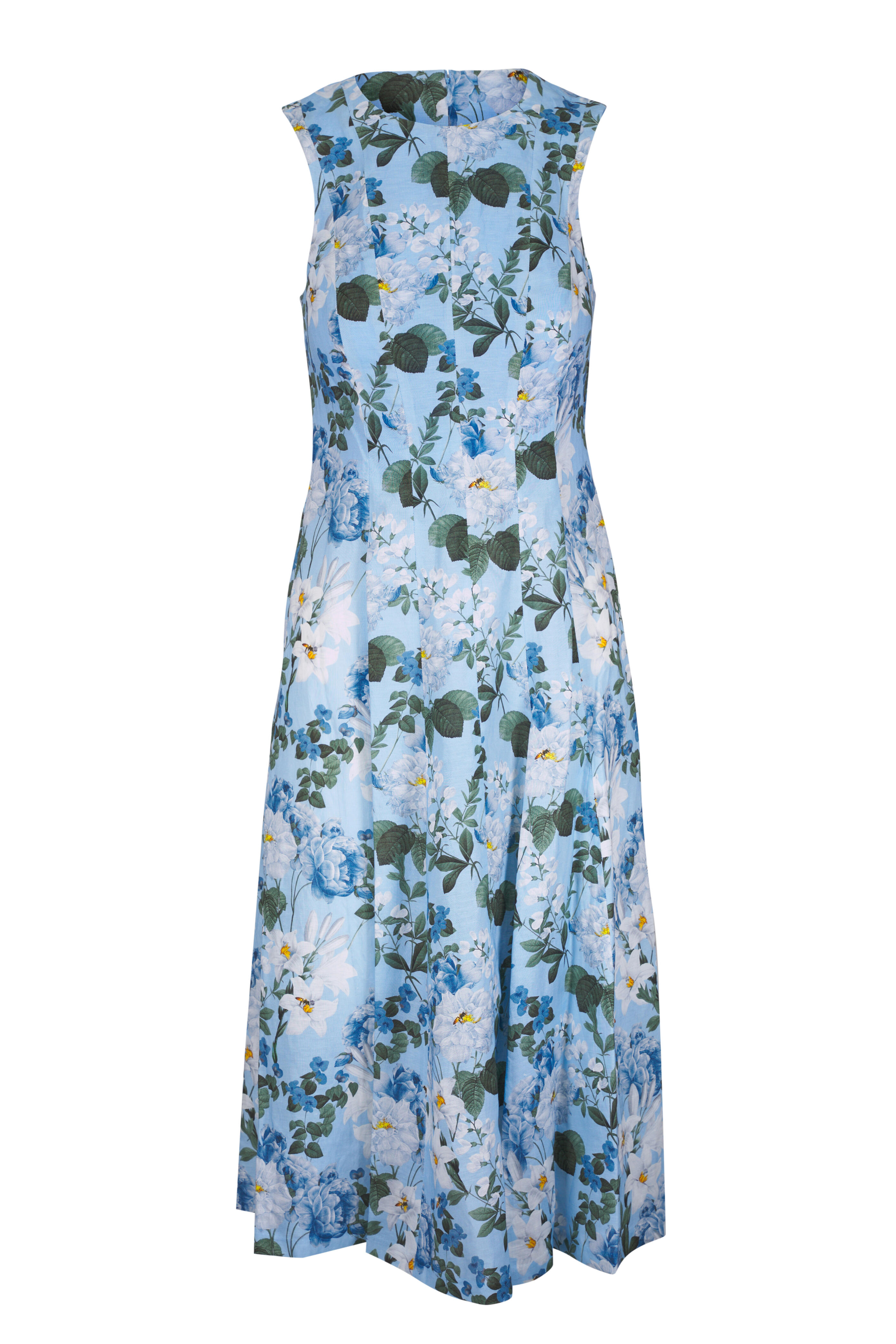 Sachin + Babi - Mariposa Delft Petals Midi Dress