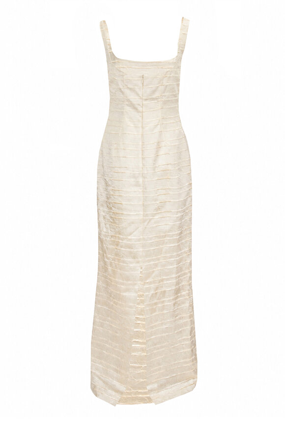 Simkhai Martina Embellished Satin Gown - view 2