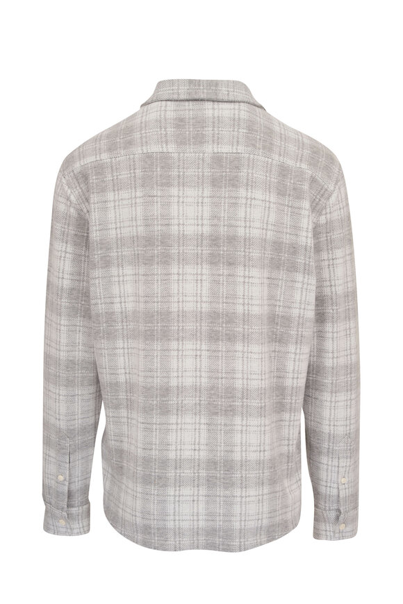Faherty Brand - Legend™ Winter Clouds Plaid Sweater Shirt