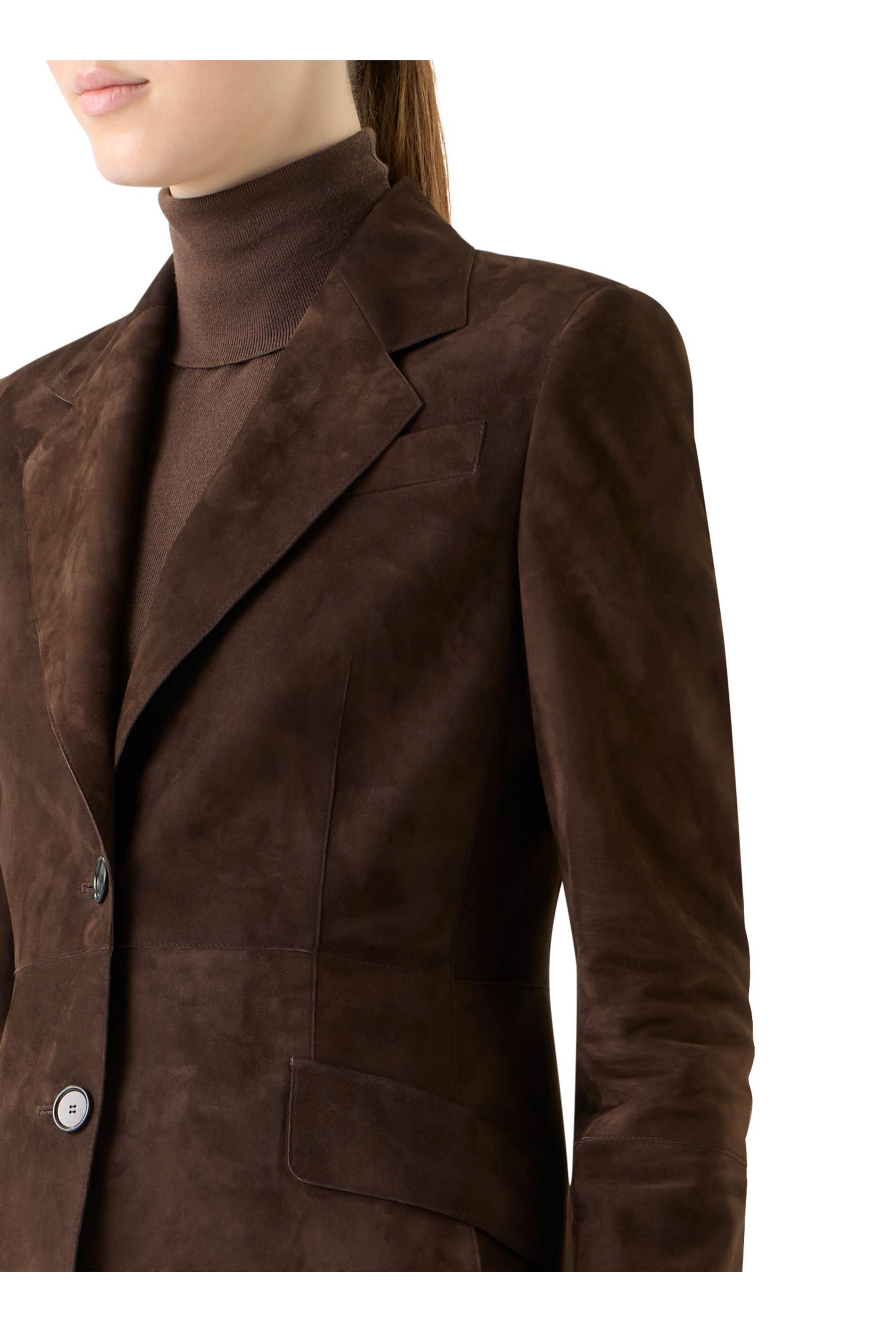 Akris Punto - Bark Suede Jacket