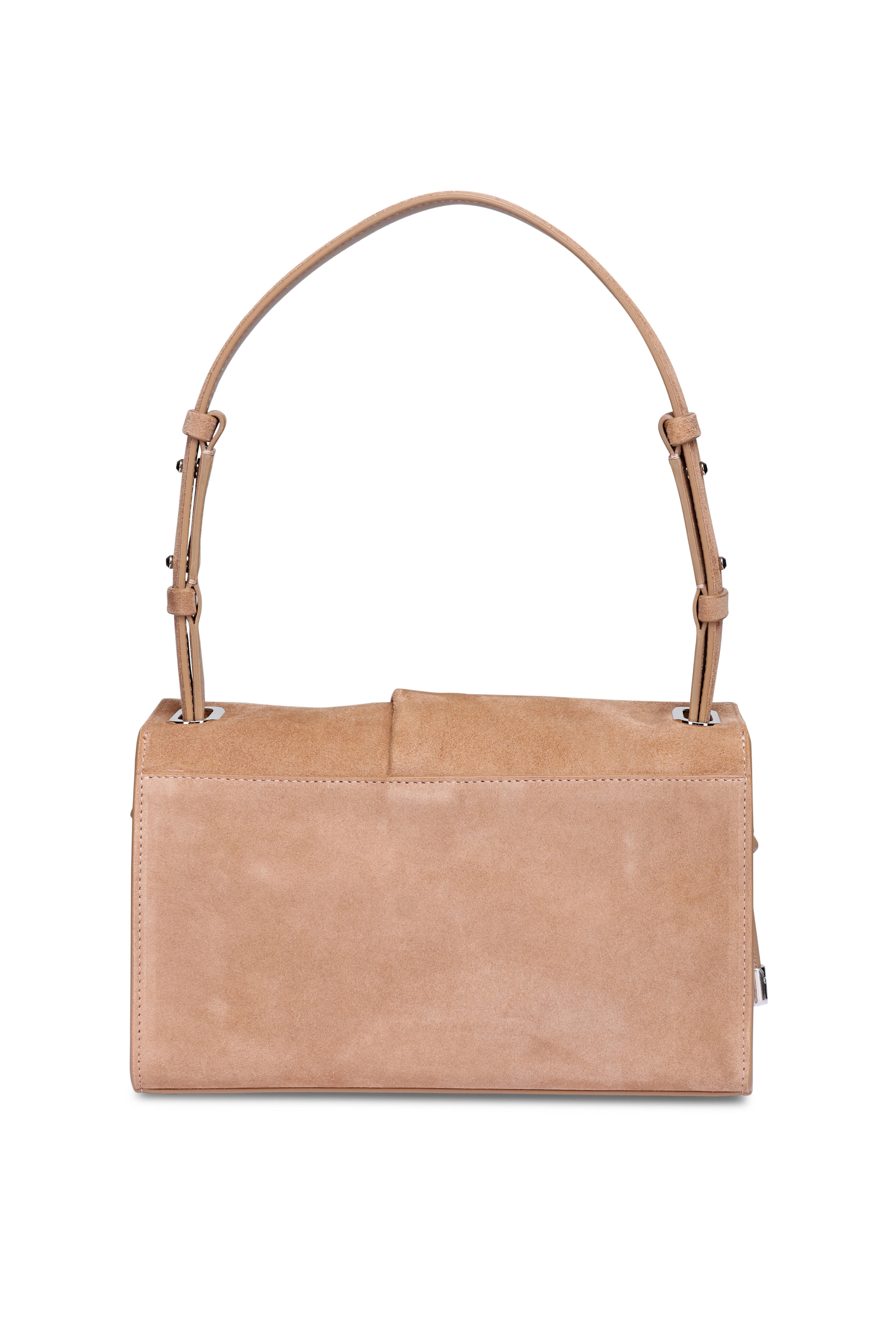 Christian Louboutin - Small Baggy Lionne Suede Shoulder Bag