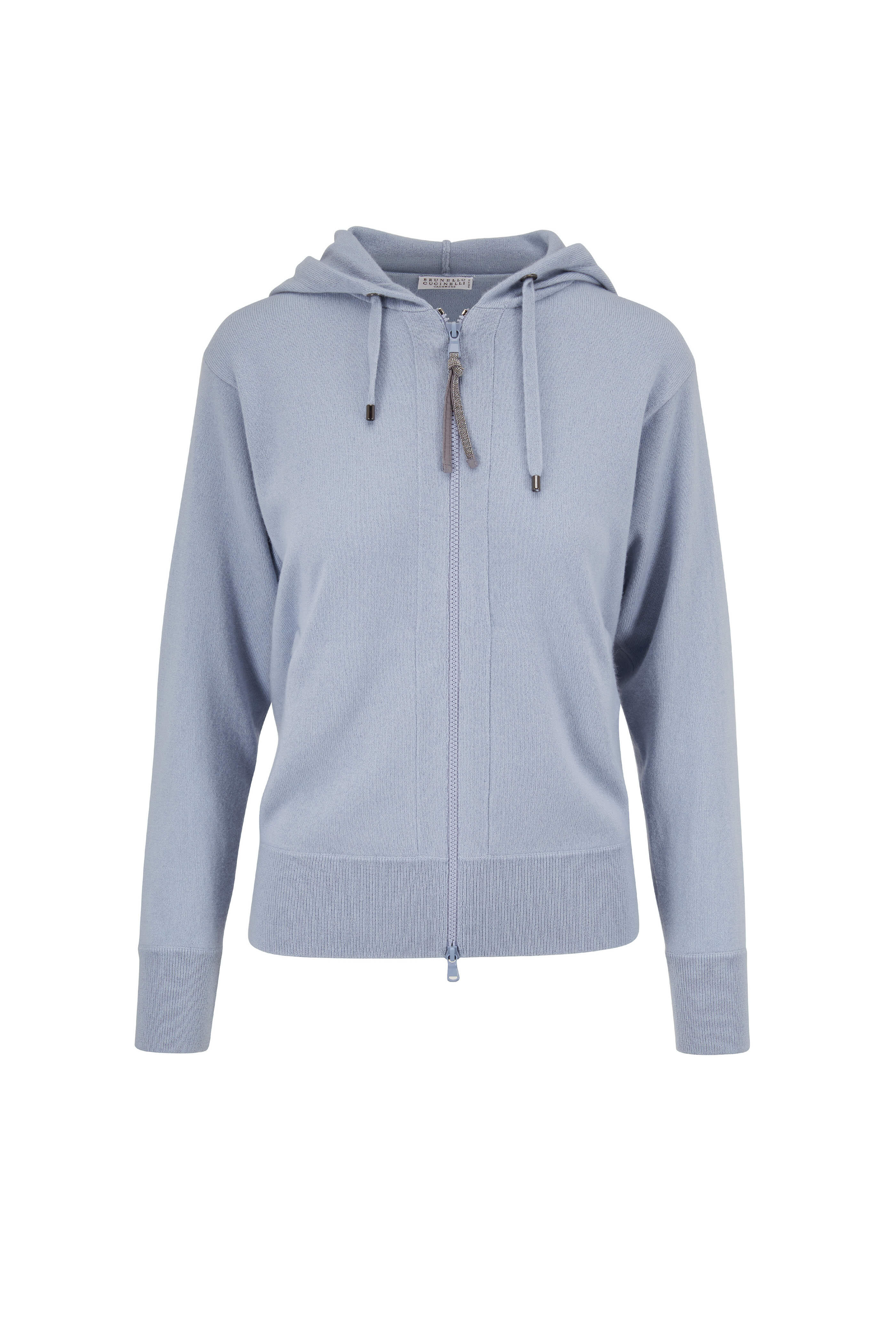 パーカー・フーディ Brunello Cucinelli High Collar Zip Sweatshirt With Cashmere 16850074_59830383_600.jpg