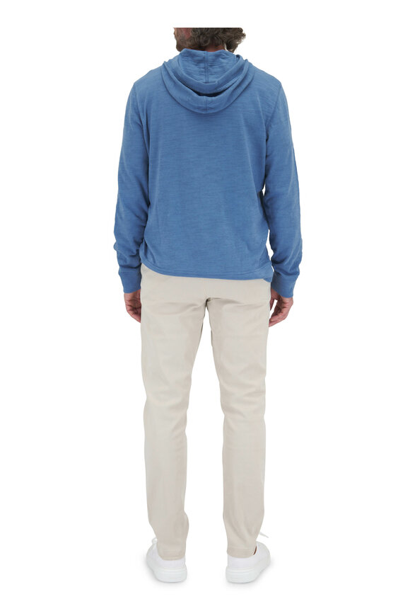 Faherty Brand - Sunwashed Blue Horizon Surf Stripe Hoodie 