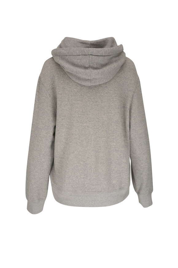 The Elder Statesman - Daily Medium Gray Hooded Sweatshirt