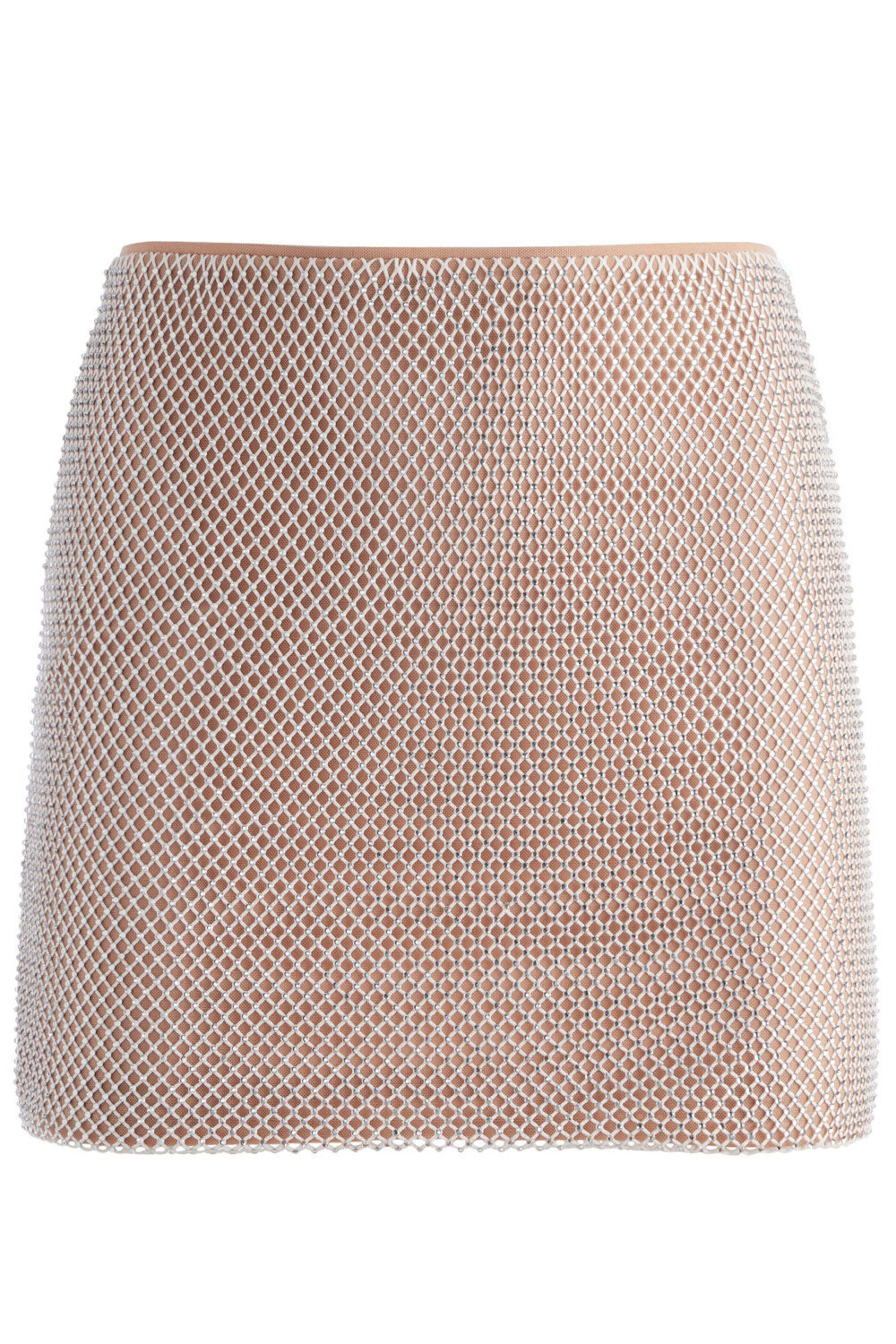 Alice & Olivia - Crystal Embellished Ramos Mini Skirt