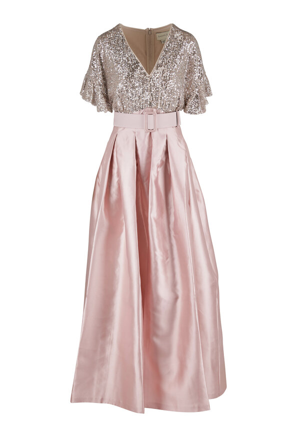 Sachin + Babi - Simone Peony Sequin Gown