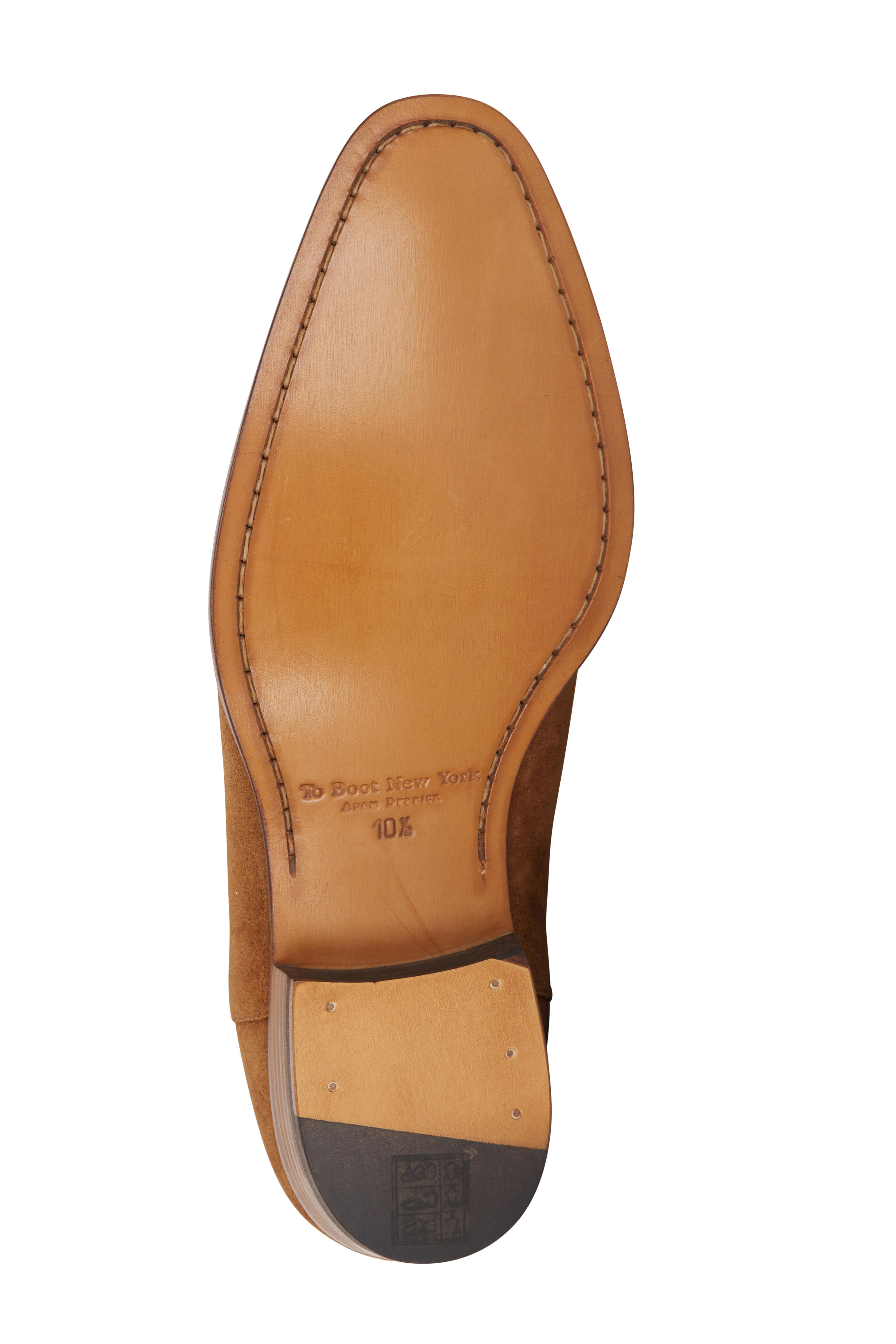 To Boot New York - Shawn Medium Brown Suede Chelsea Boot