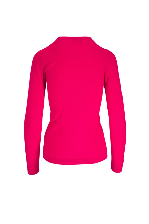 Kinross - Poppy Silk & Cashmere Long Sleeve Crewneck 