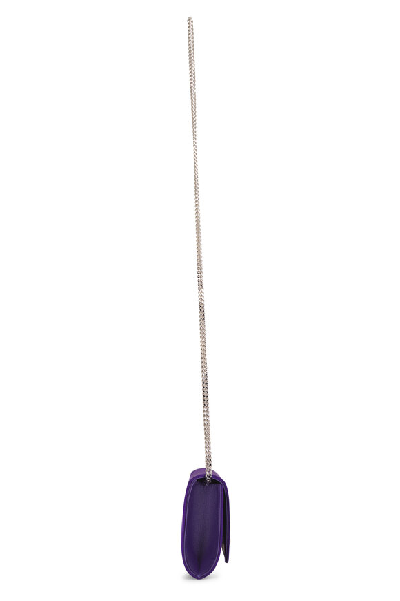 Akris Small Anouk Amythyst Trapezoid Clutch - view 3