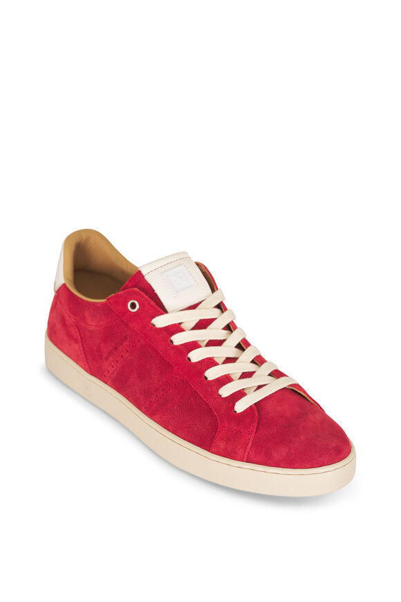 Rubirosa Odile Red Suede Low Top Sneaker - view 1