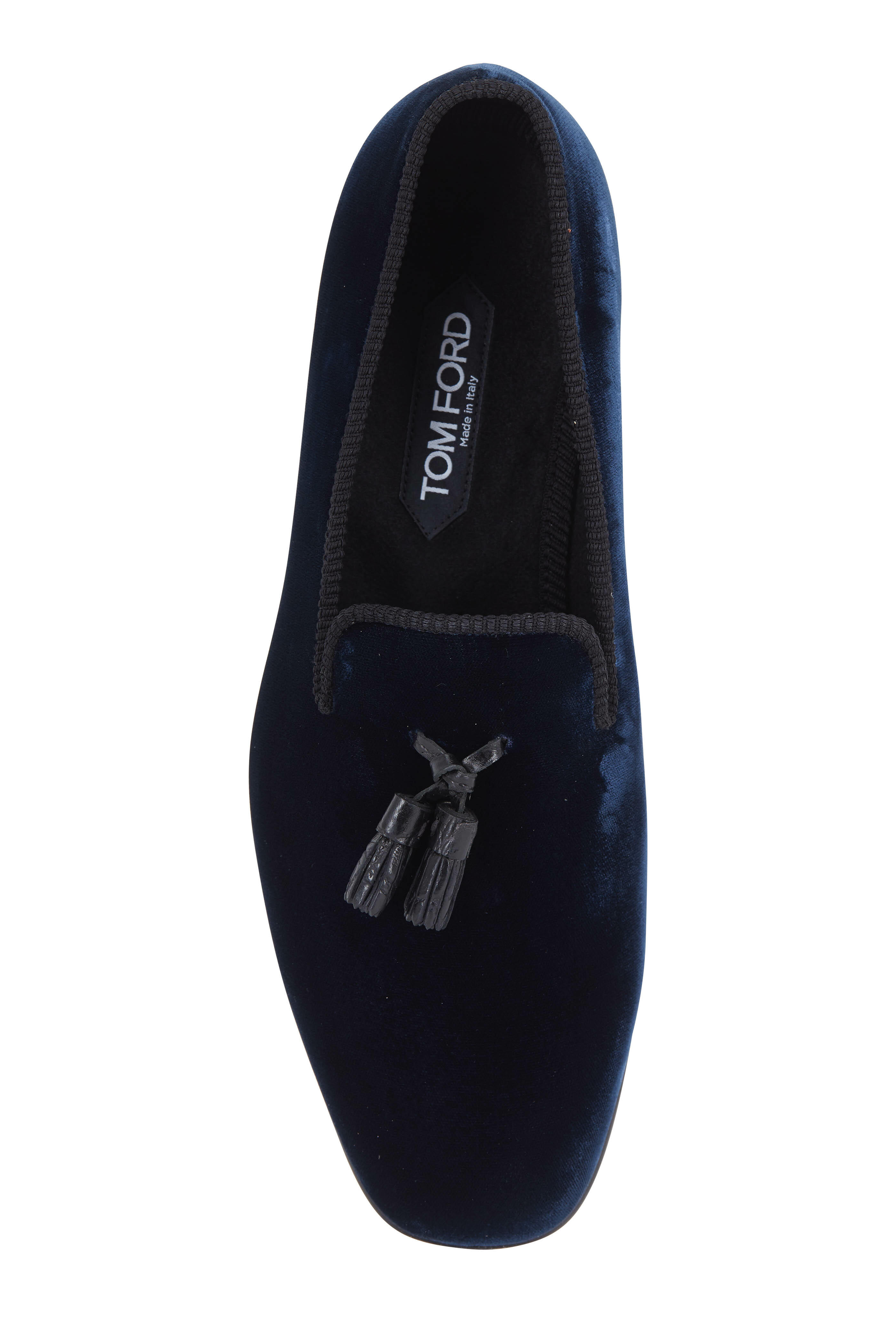 Tom Ford - Ocean Velvet Tassel Loafer