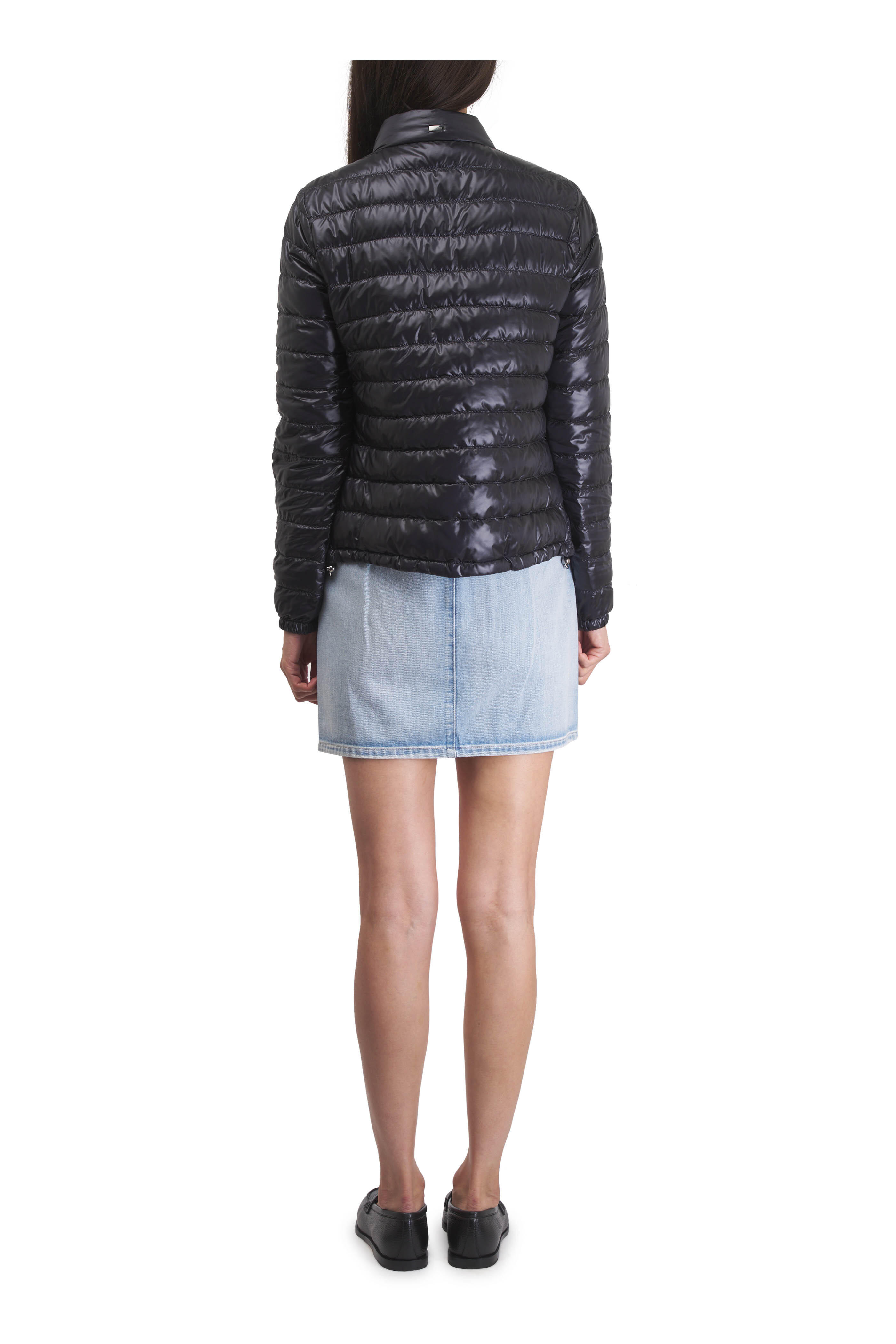 Herno - Ultralight Black Bomber Jacket