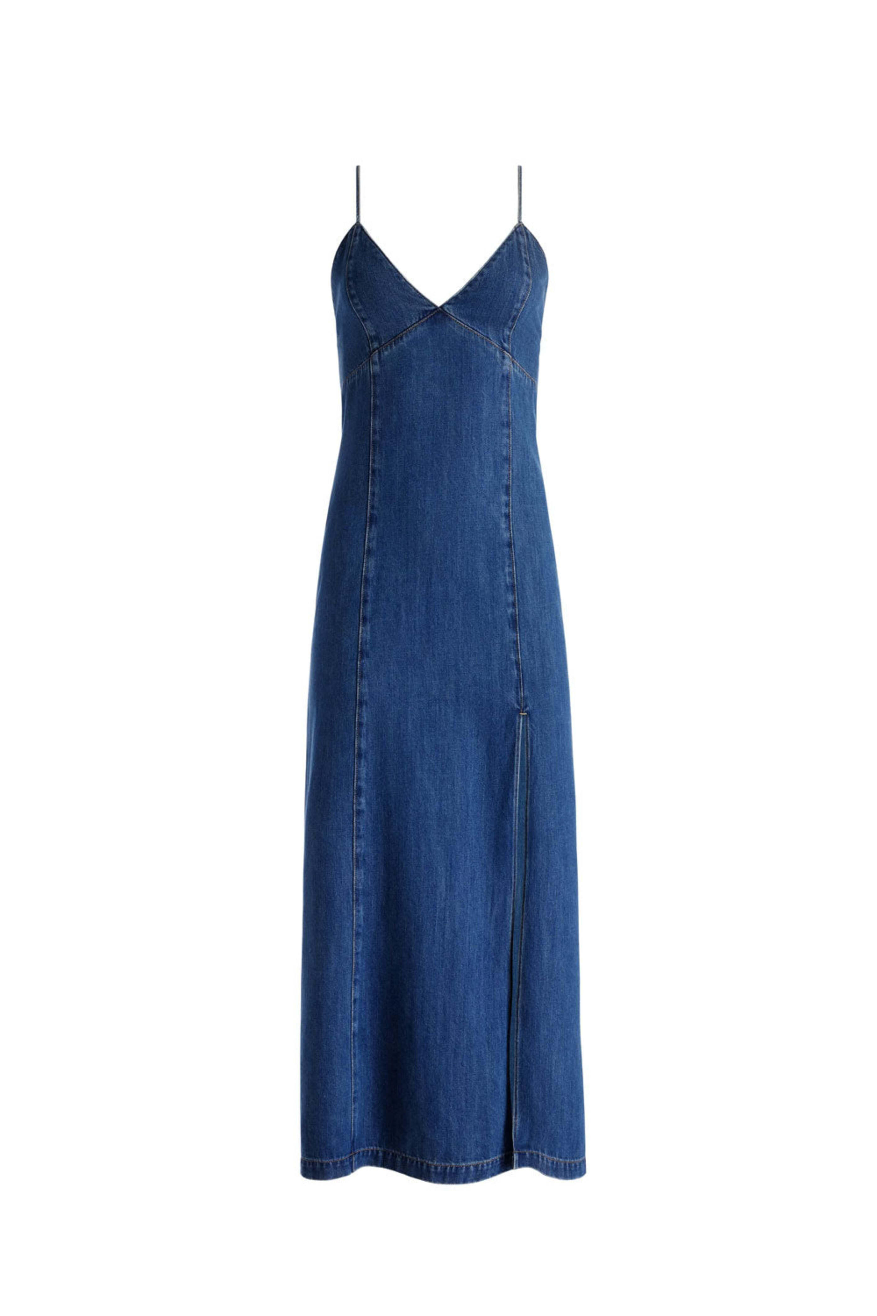 Alice & Olivia - Avery Blue Julietta Denim Dress