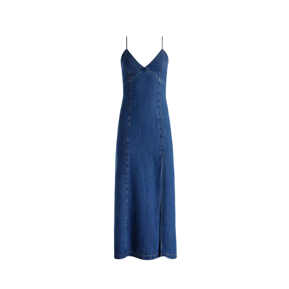 Alice & Olivia - Avery Blue Julietta Denim Dress