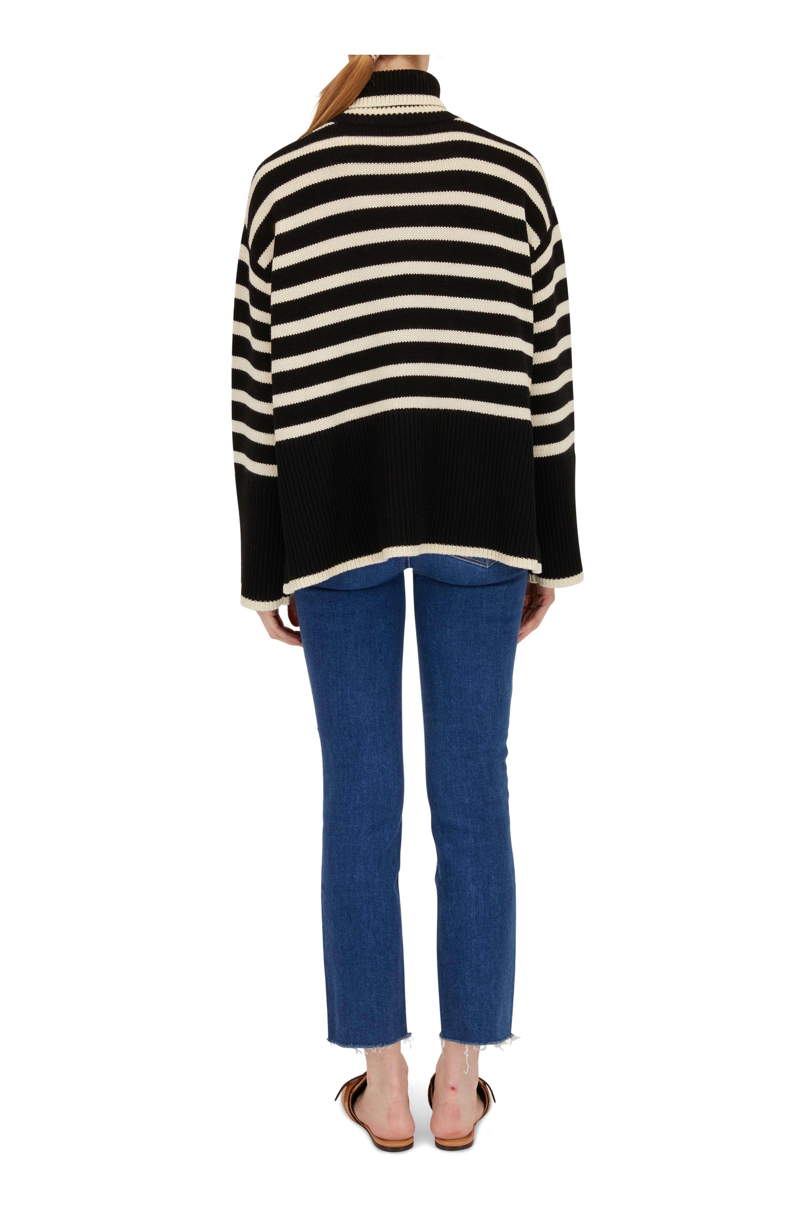 【WONDER WONDER】24FW★ [MADE] Stripe Balloon Fit Denim PT High-waist balloon jeans | Gaudì