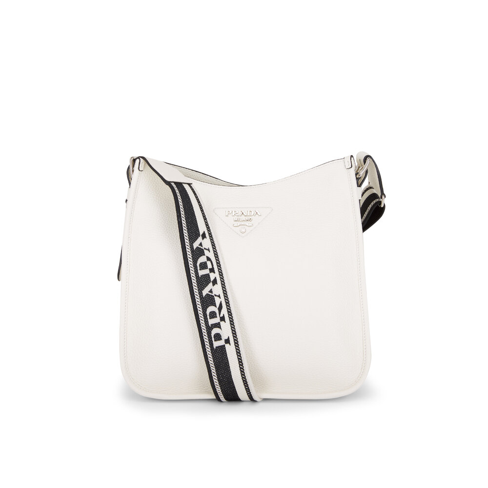 クラッチバッグ PRADA  Clutches Women Leather White PRADA Clutch Bag Leather White Plain 1MB259 Used | eBay