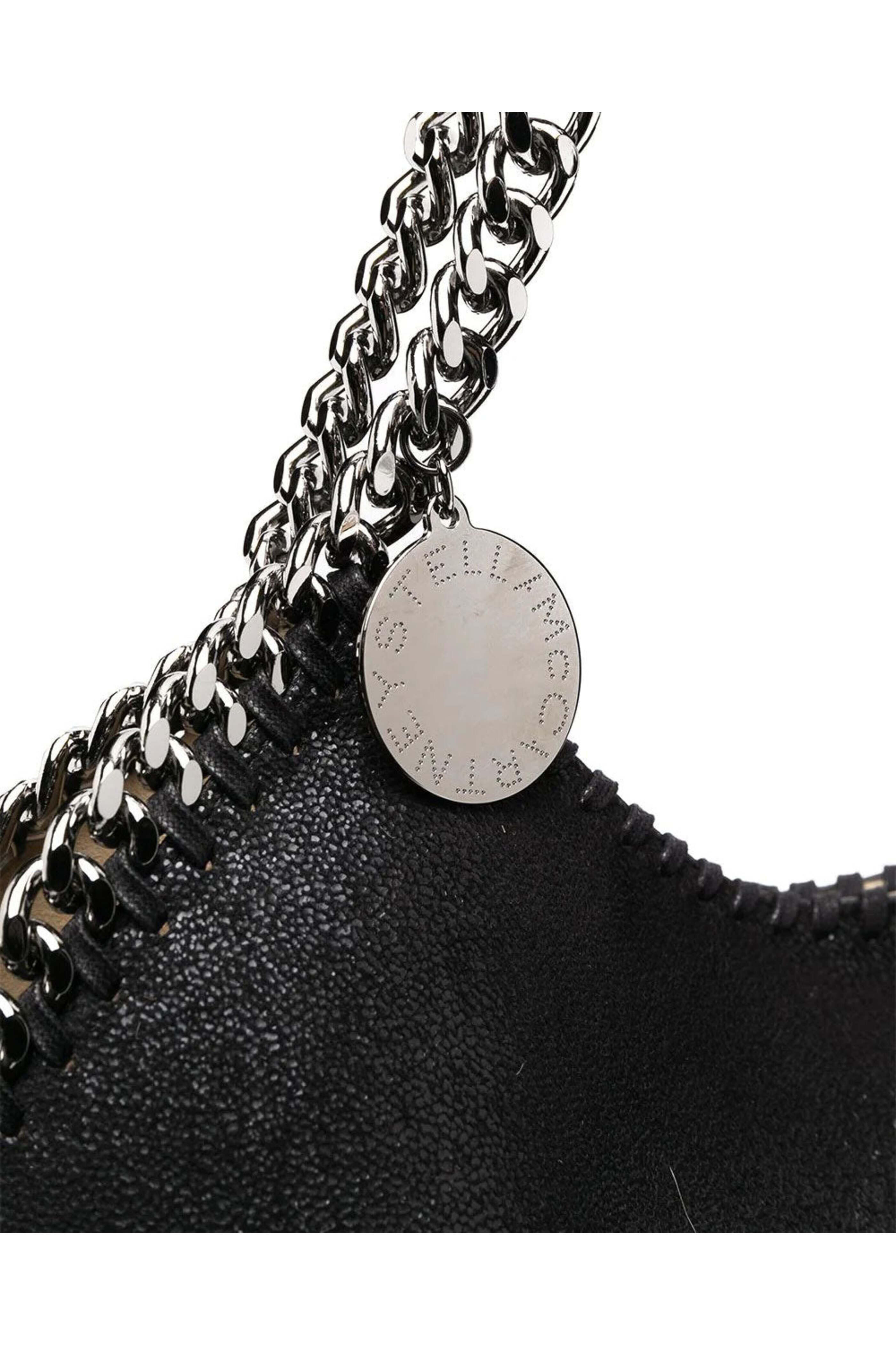 Stella McCartney - Large Falabella Shoulder Bag in Black Natural