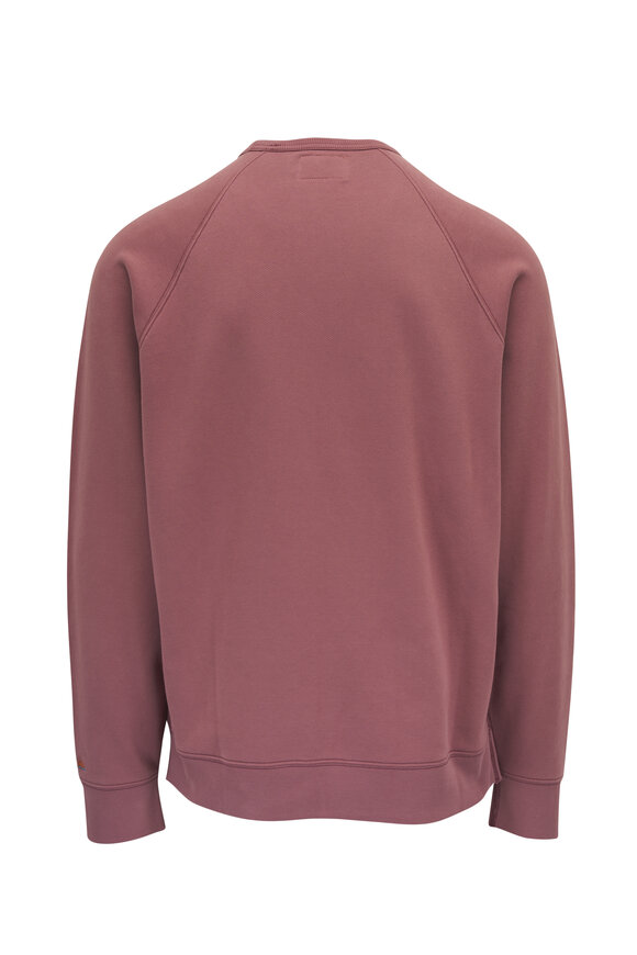 Faherty Brand - High Standard Cocoa Mauve Crewneck Sweatshirt