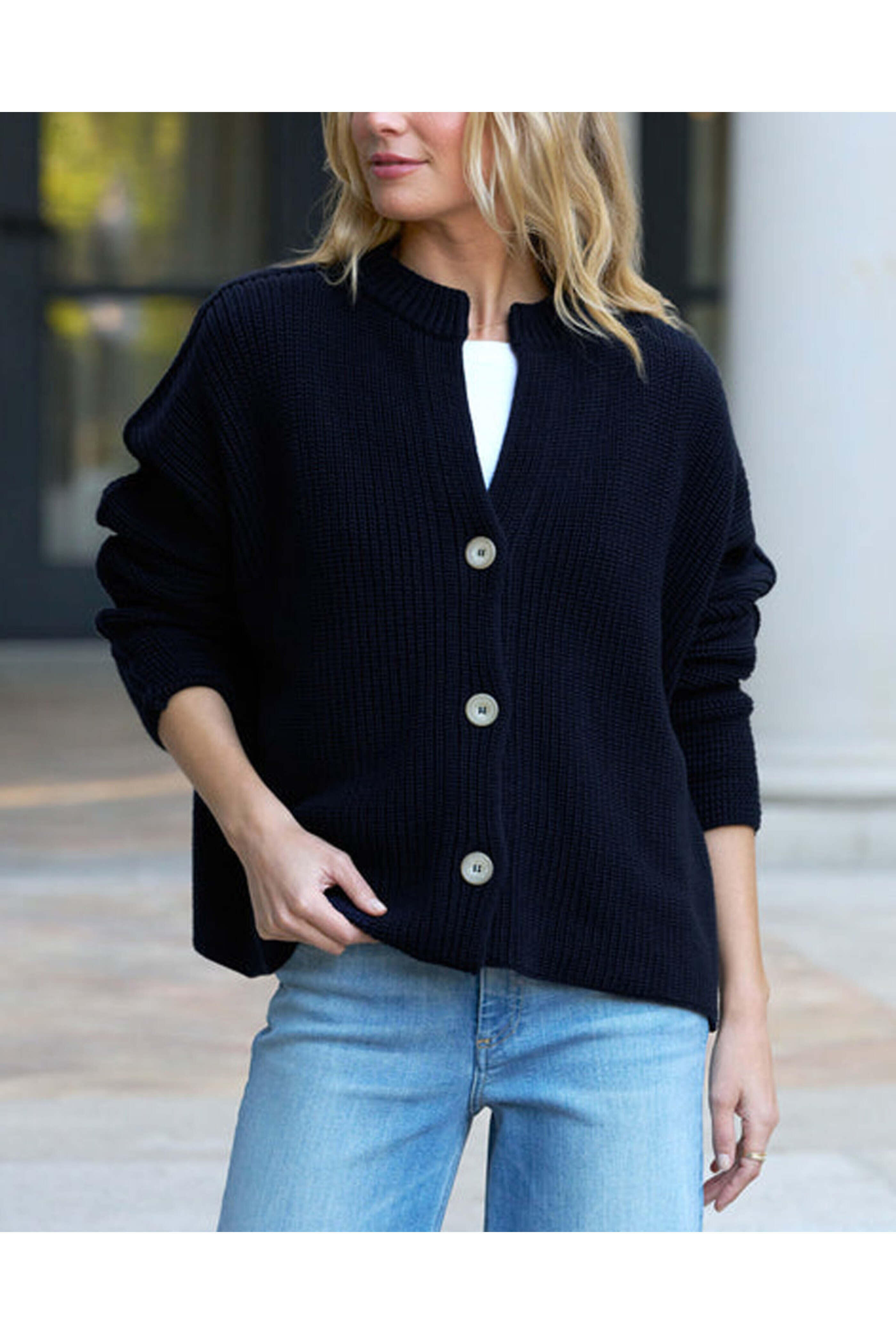 トップス captains helm cardigan CAPTAINS HELM / OVER-SIZE CARDIGAN