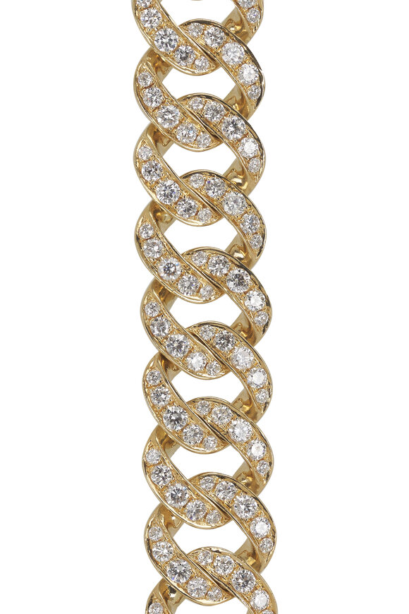 Kai Linz - Jumbo Diamond Cuban Link Bracelet