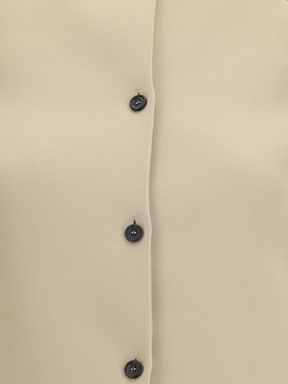 Khaite Franc Tea Stain Doubleface Crepe Jacket - view 3