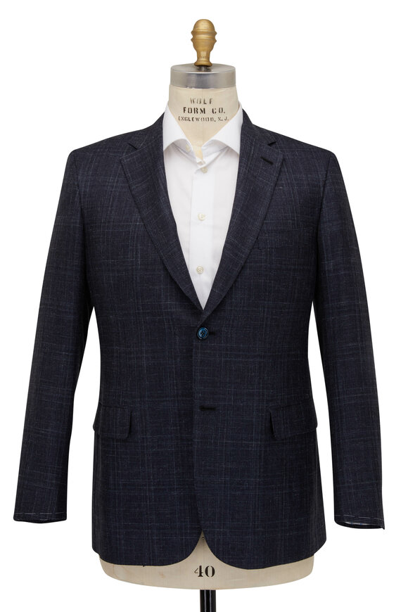 Brioni - Midnight Blue Wool Blend Sportcoat 