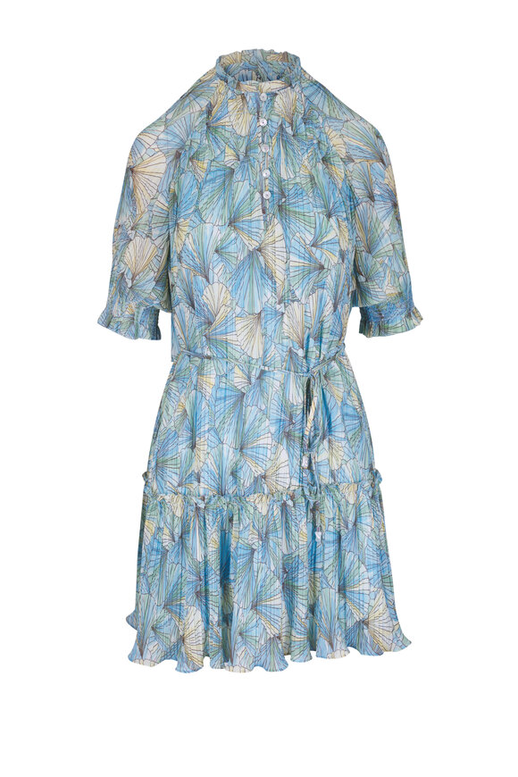 Peter Cohen - Smoke 20's Organza Low Back Maxi Dress